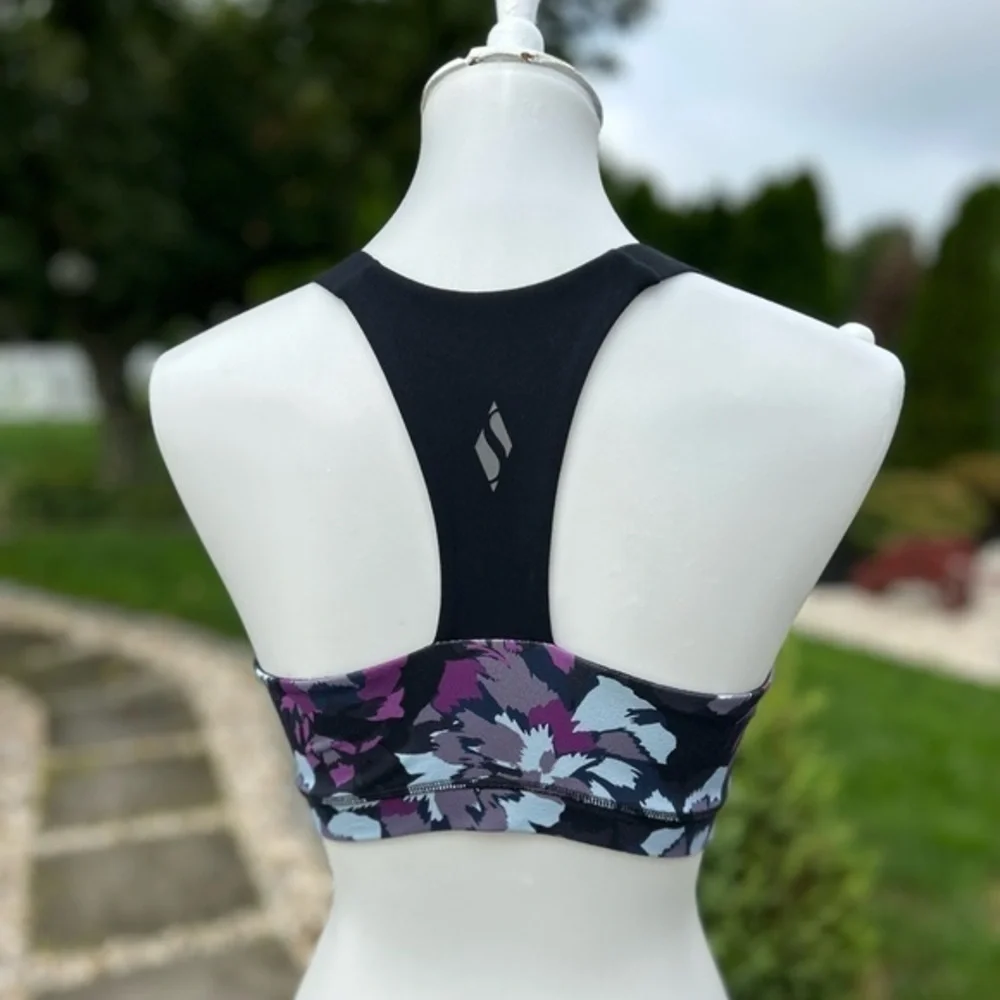 Sketchers Orchard bloom zip sports bra